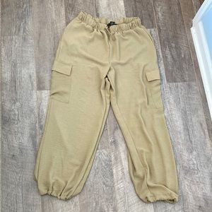 Rachel Zoe Los Angeles New York Lightweight Pants Bungee Waist Ankle Utility